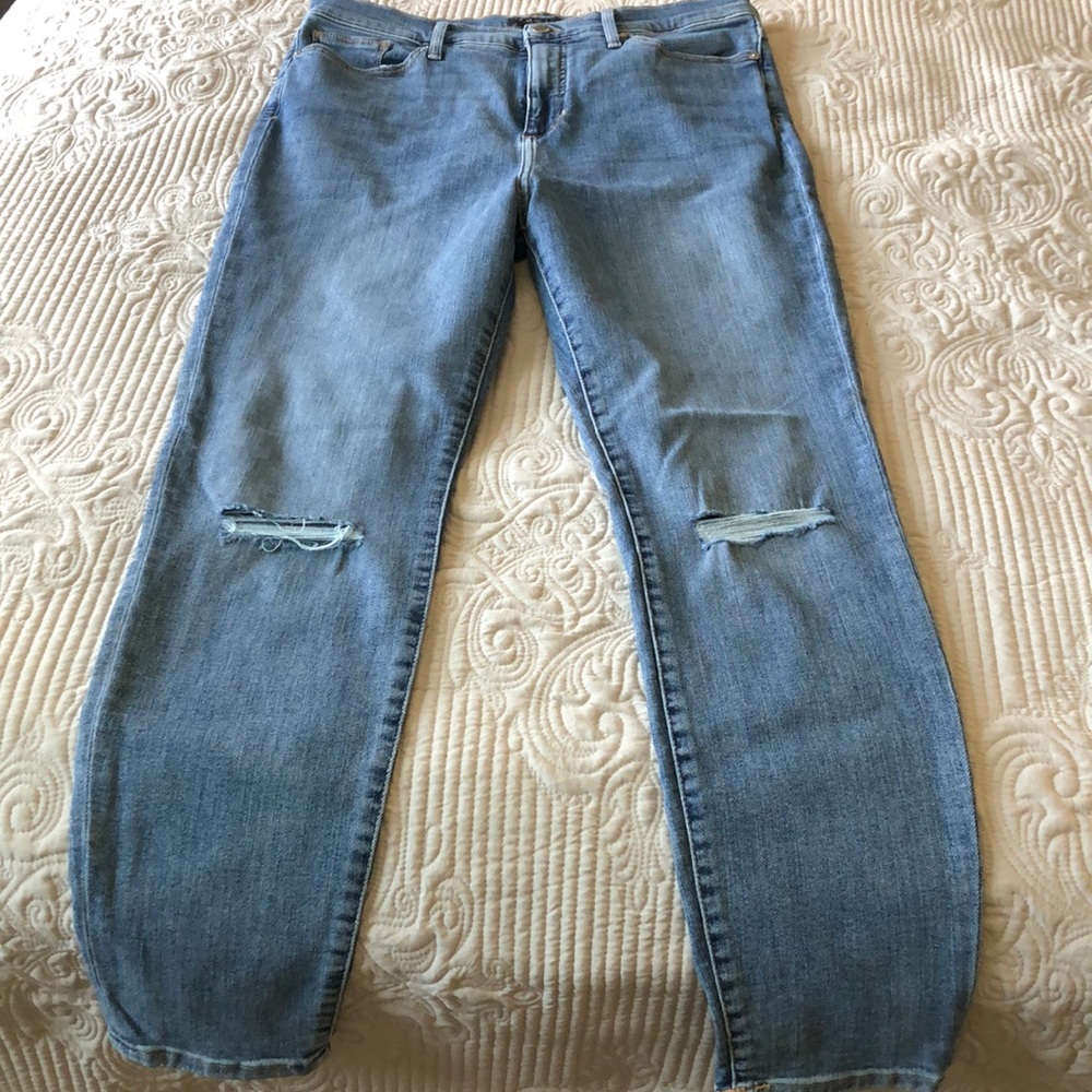 Banana Republic high-rise skinny premium denim